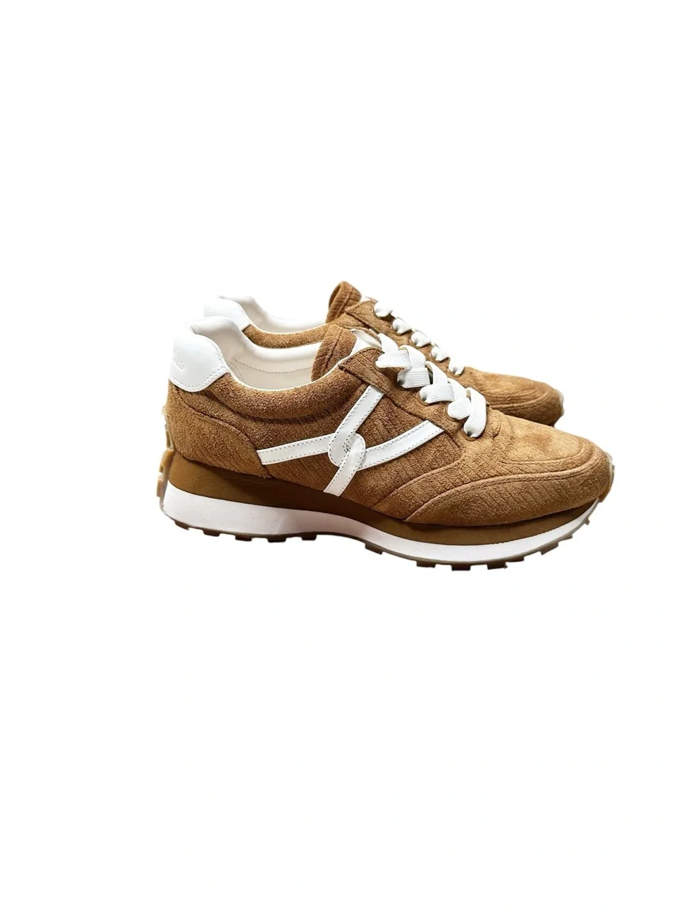 VERONICA BEARD Hazelwood Corduroy Valentina Sneakers 7 NEW